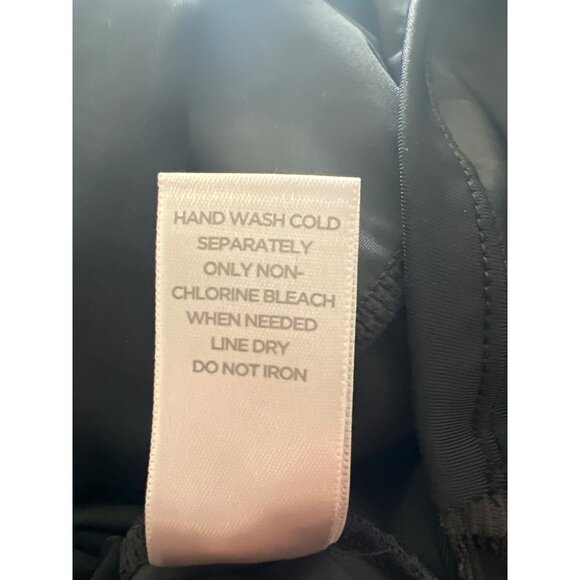 Avenue Black Lace Plus Size Swim Top 28W Tankini Wide Straps Molded‎ Cups - Picture 4 of 11